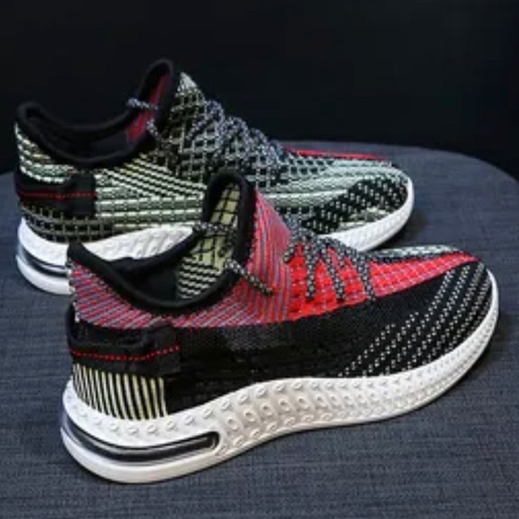 Multi-color Sneaker Knit Low Top - Picture 1 of 2
